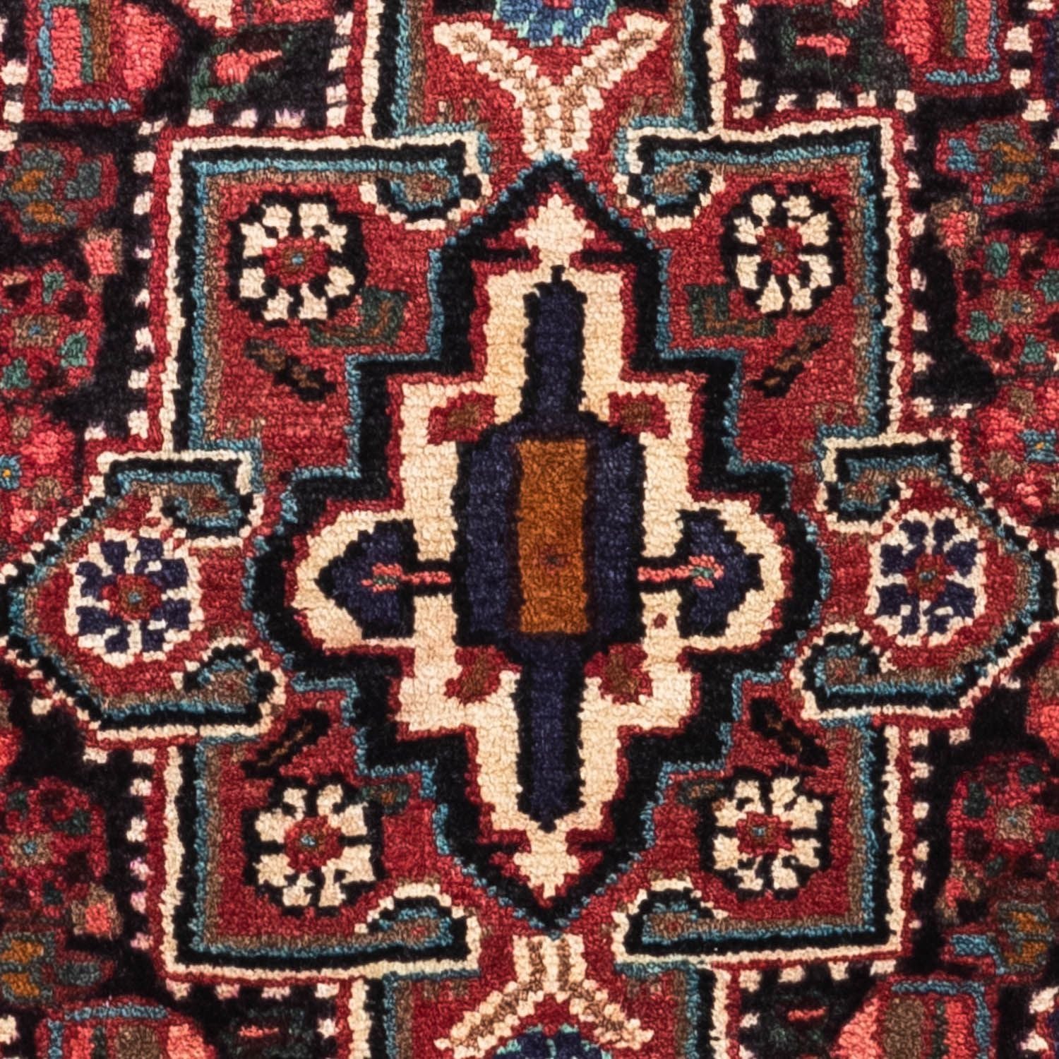 Alfombra persa - Nómada - 135 x 76 cm - azul oscuro