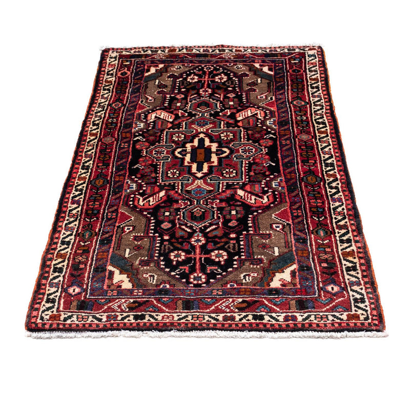 Alfombra persa - Nómada - 135 x 76 cm - azul oscuro