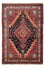 Alfombra persa - Nómada - 138 x 91 cm - rojo claro
