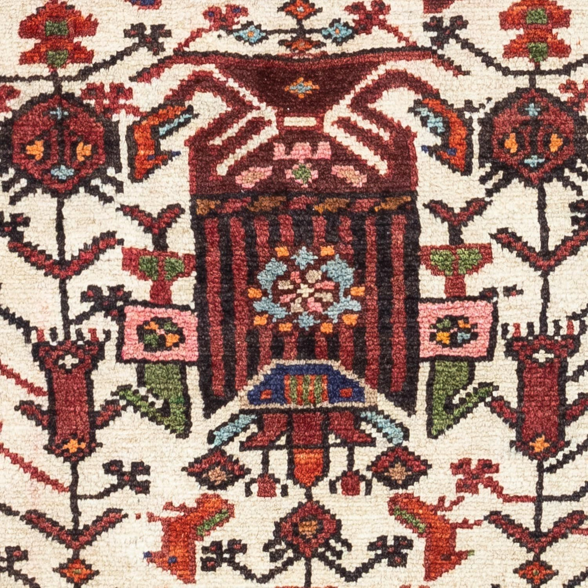 Alfombra persa - Nómada - 137 x 90 cm - beige