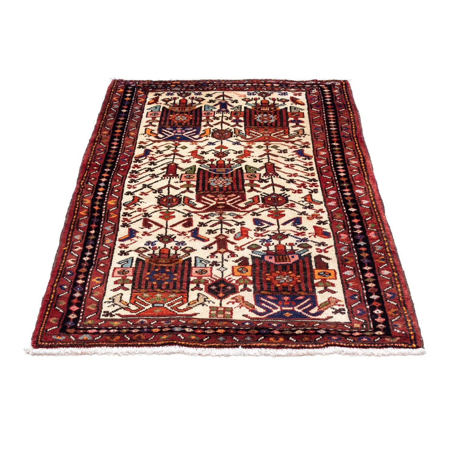 Alfombra persa - Nómada - 137 x 90 cm - beige