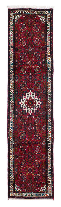 Alfombra de pasillo Alfombra persa - Nómada - 298 x 72 cm - rojo oscuro