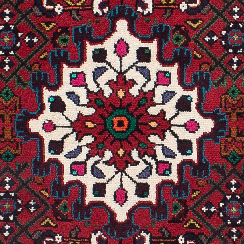 Alfombra de pasillo Alfombra persa - Nómada - 298 x 72 cm - rojo oscuro