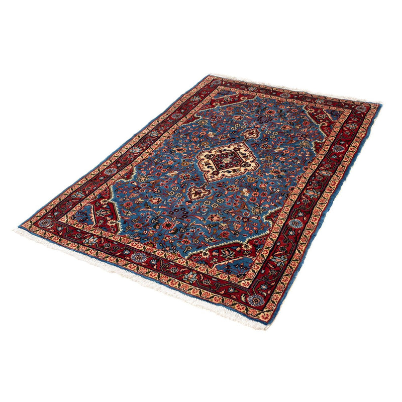 Alfombra persa - Nómada - 157 x 105 cm - azul