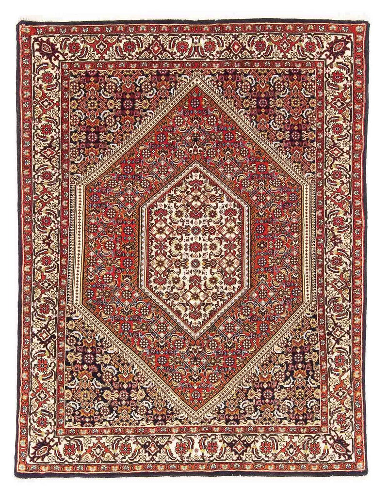 Alfombra persa - Bidjar - 150 x 105 cm - óxido