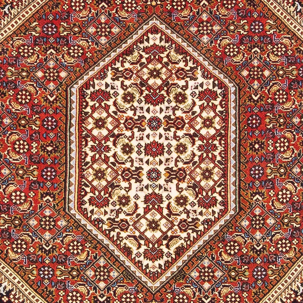Alfombra persa - Bidjar - 150 x 105 cm - óxido