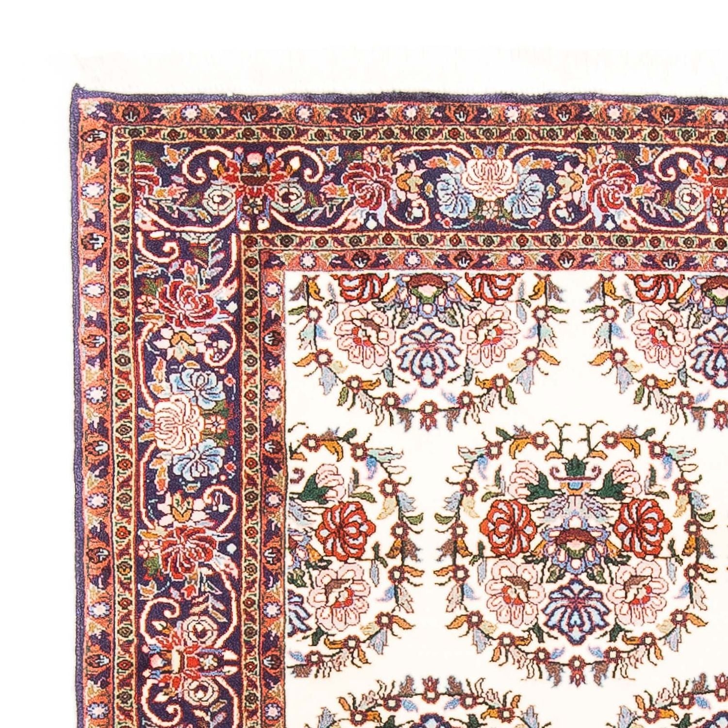 Alfombra persa - Bidjar - 169 x 110 cm - beige
