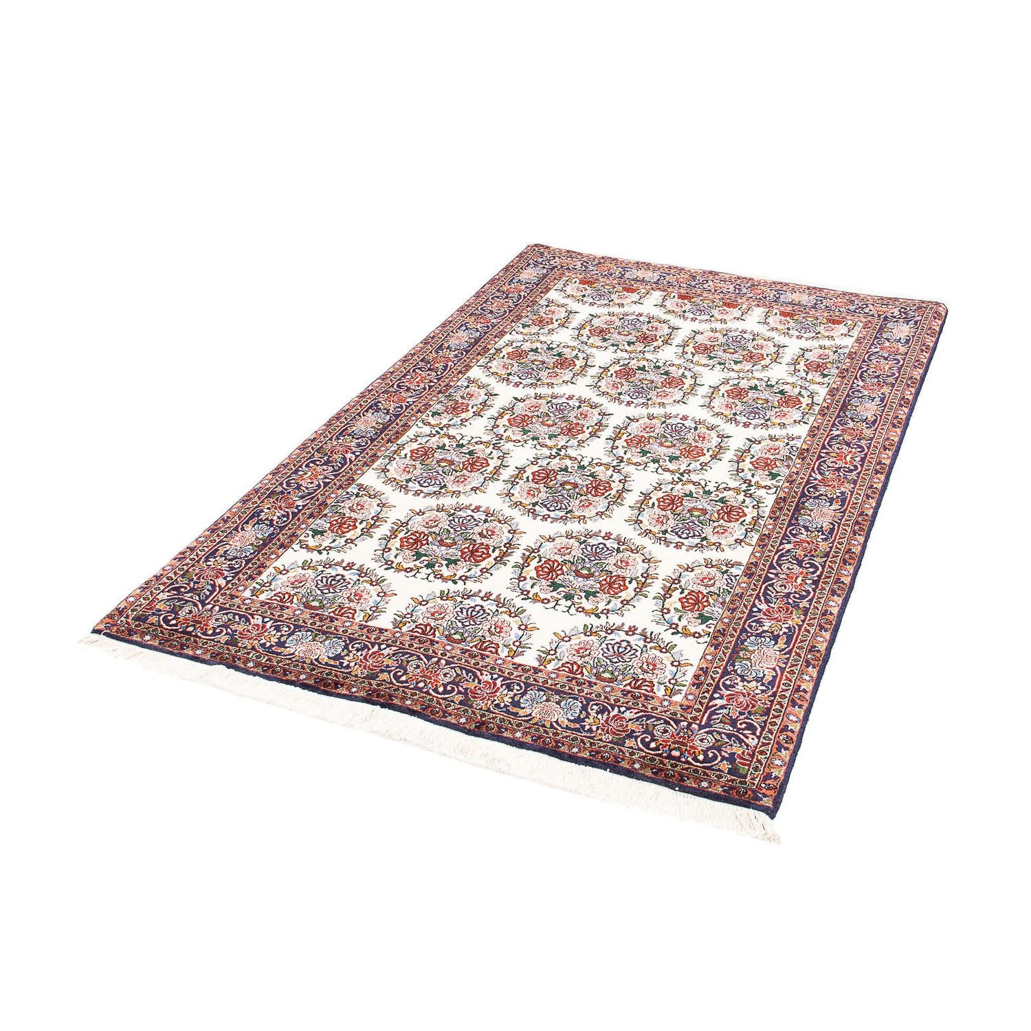 Alfombra persa - Bidjar - 169 x 110 cm - beige