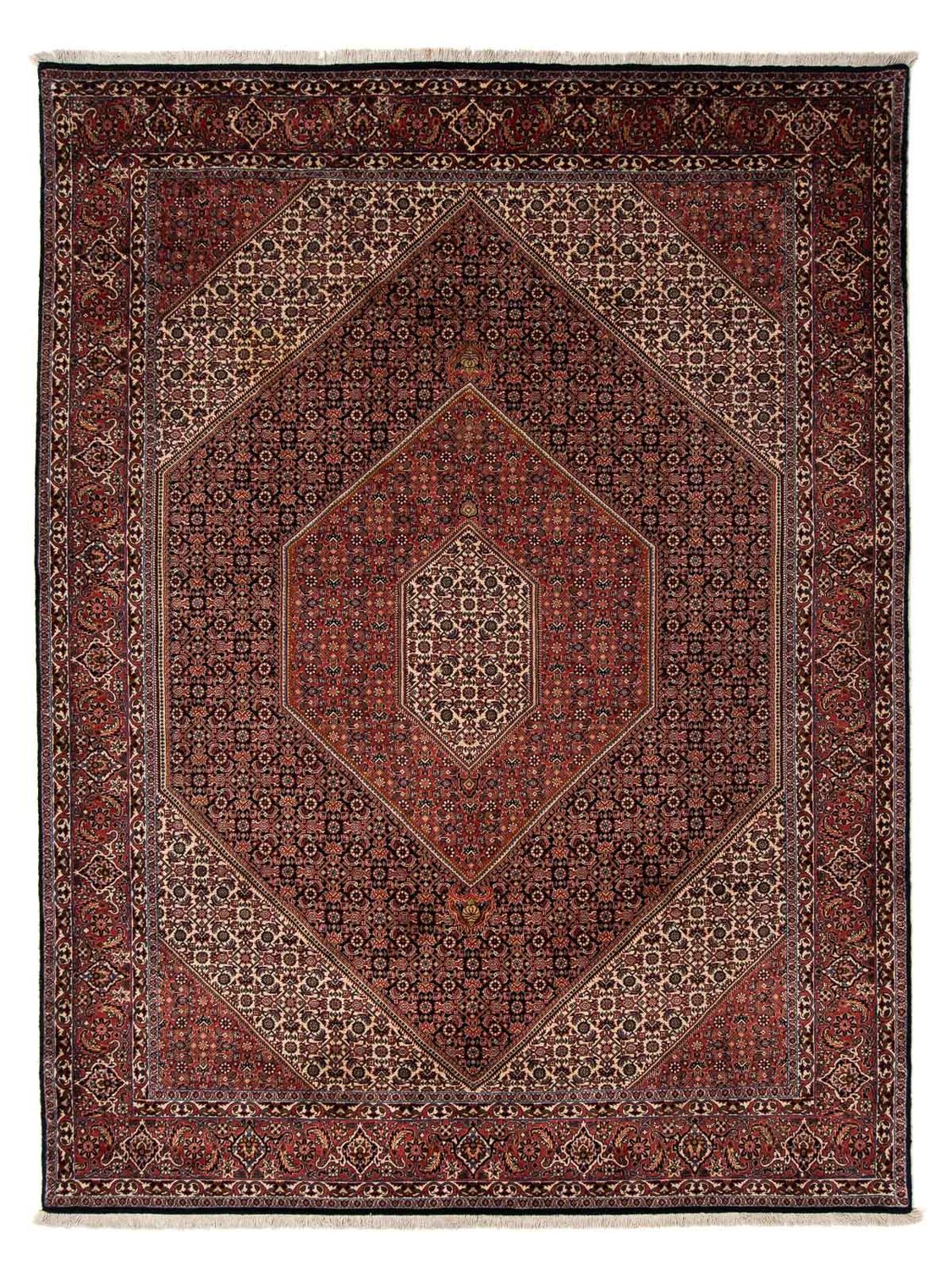 Alfombra persa - Bidjar - 272 x 198 cm - marrón