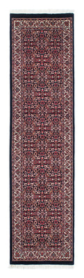 Alfombra de pasillo Alfombra persa - Bidjar - 225 x 61 cm - azul oscuro