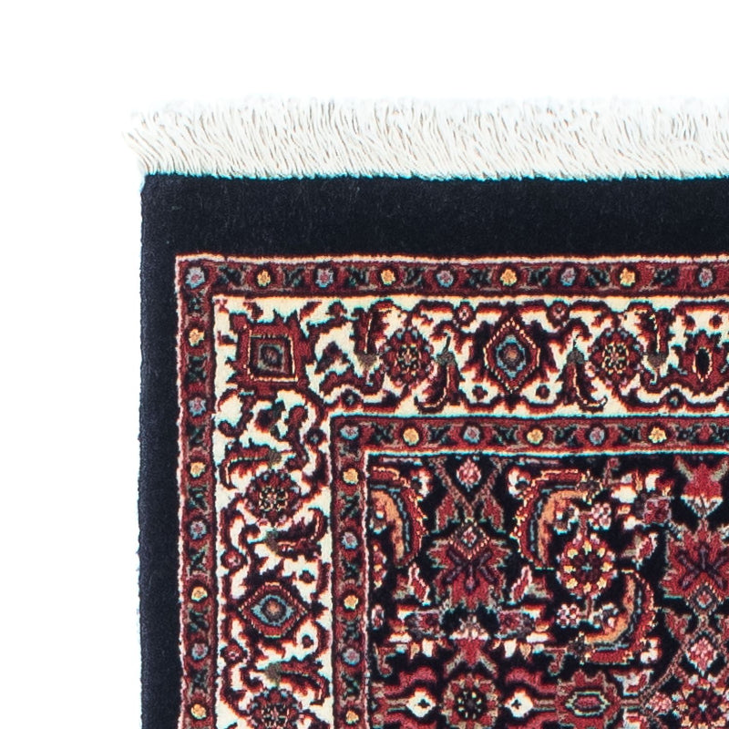 Alfombra de pasillo Alfombra persa - Bidjar - 225 x 61 cm - azul oscuro