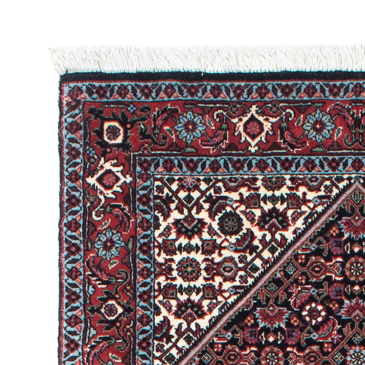 Alfombra de pasillo Alfombra persa - Bidjar - 225 x 61 cm - beige