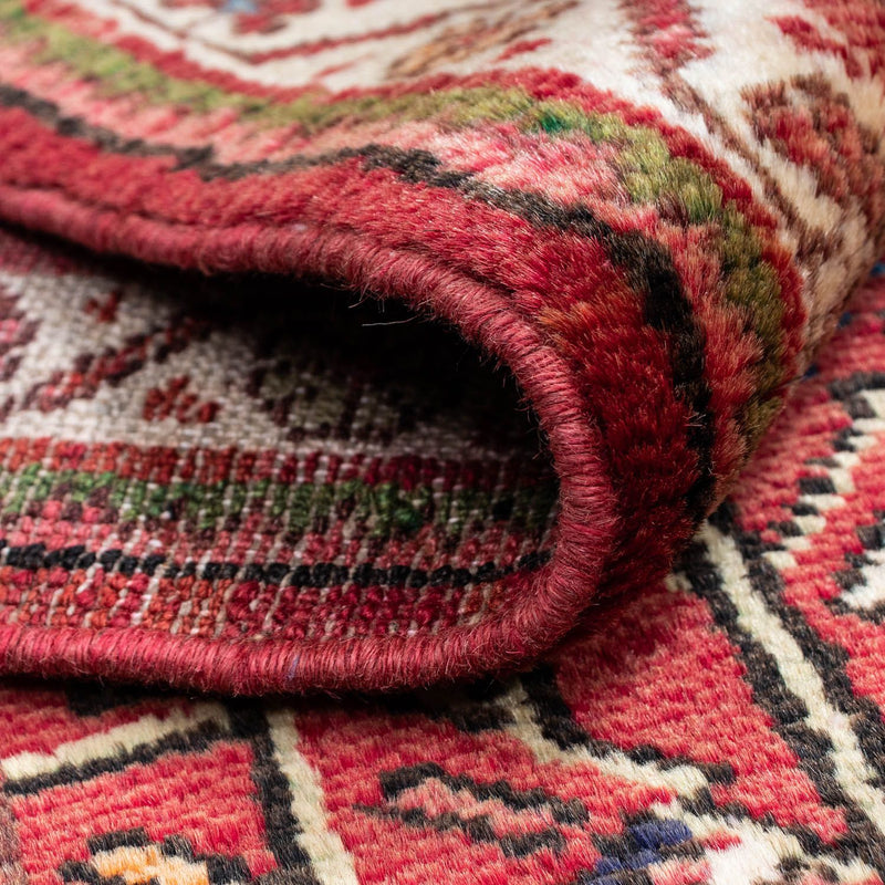Alfombra persa - Nómada - 141 x 79 cm - rojo