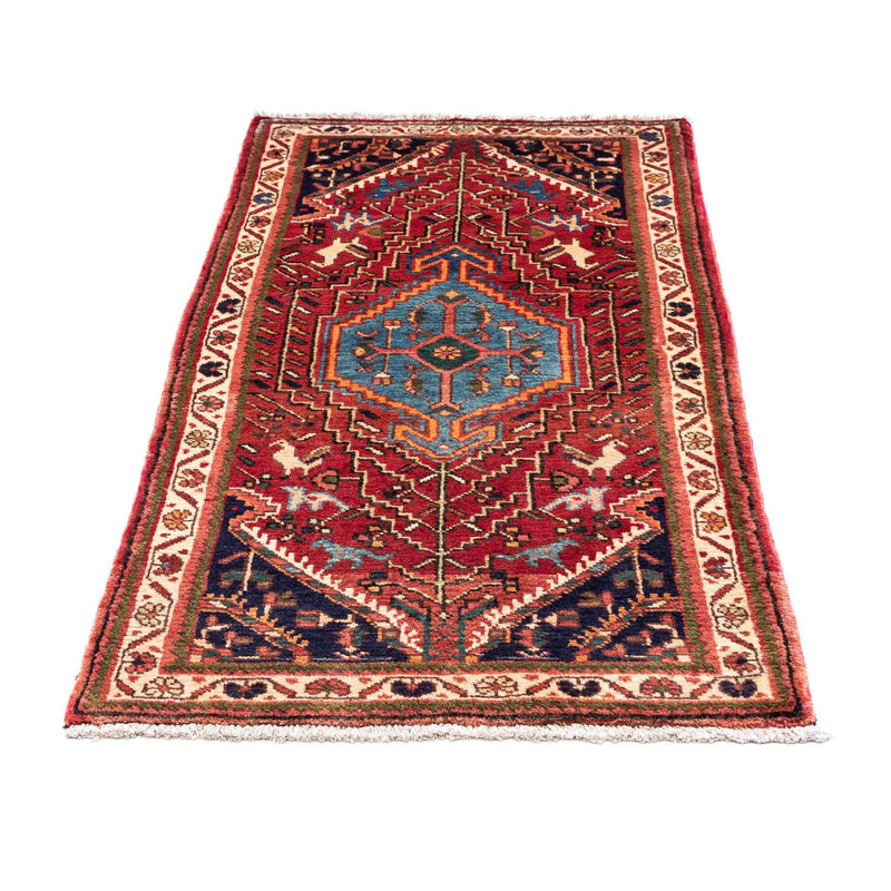 Alfombra persa - Nómada - 141 x 79 cm - rojo