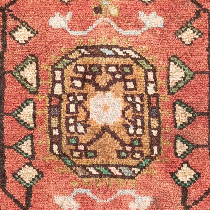 Alfombra persa - Nómada - 127 x 75 cm - rojo claro