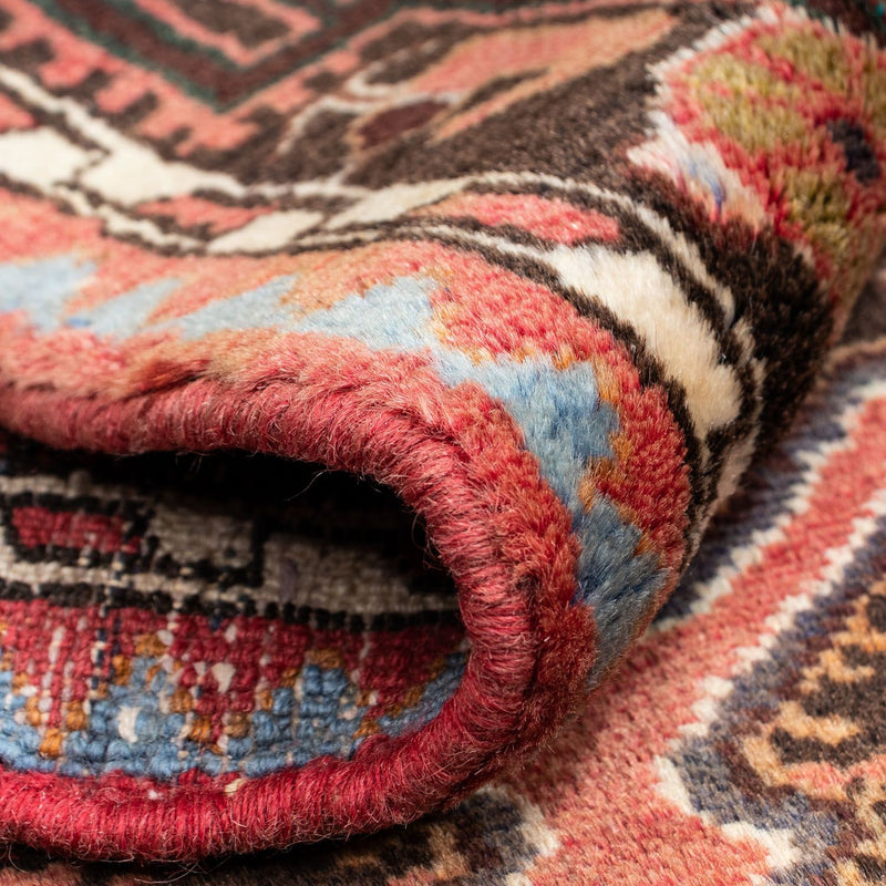 Alfombra persa - Nómada - 127 x 75 cm - rojo claro