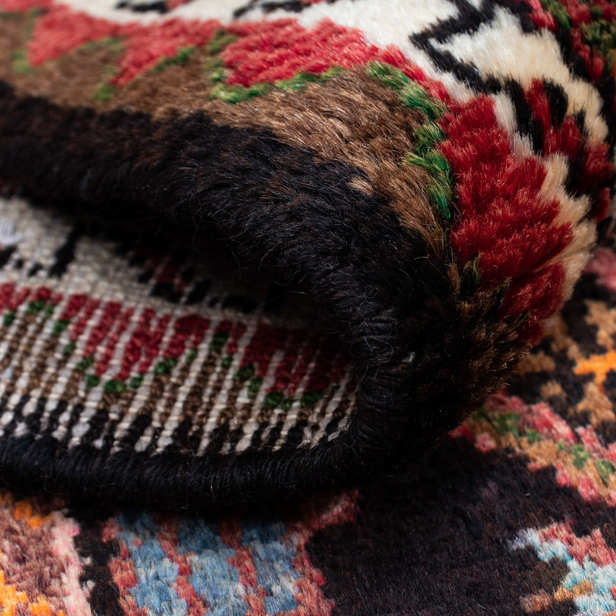 Alfombra persa - Nómada - 127 x 74 cm - rojo