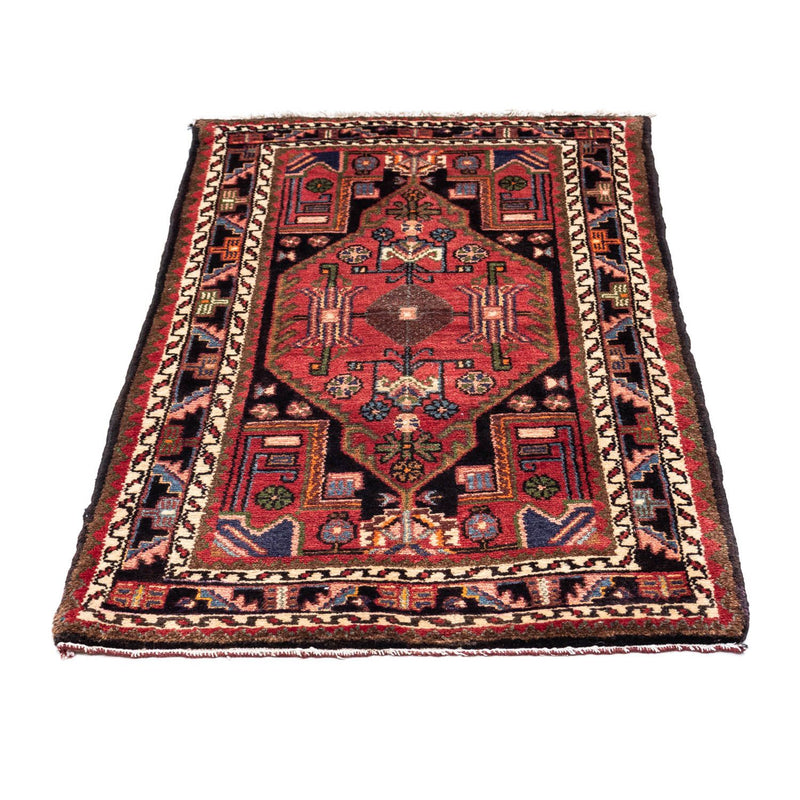Alfombra persa - Nómada - 127 x 74 cm - rojo