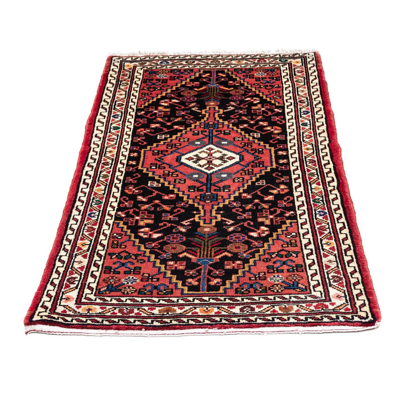 Alfombra persa - Nómada - 130 x 75 cm - rojo claro