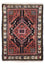 Alfombra persa - Nómada - 108 x 78 cm - azul oscuro