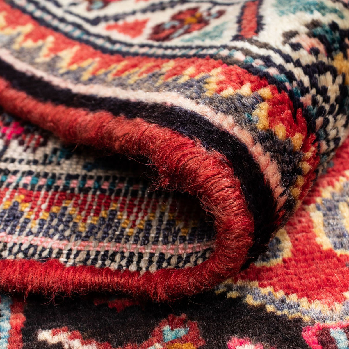 Alfombra persa - Nómada - 130 x 90 cm - rojo