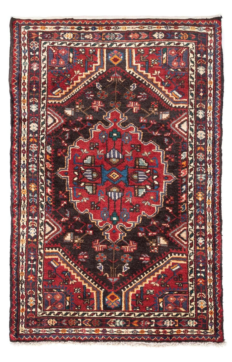Alfombra persa - Nómada - 121 x 77 cm - rojo