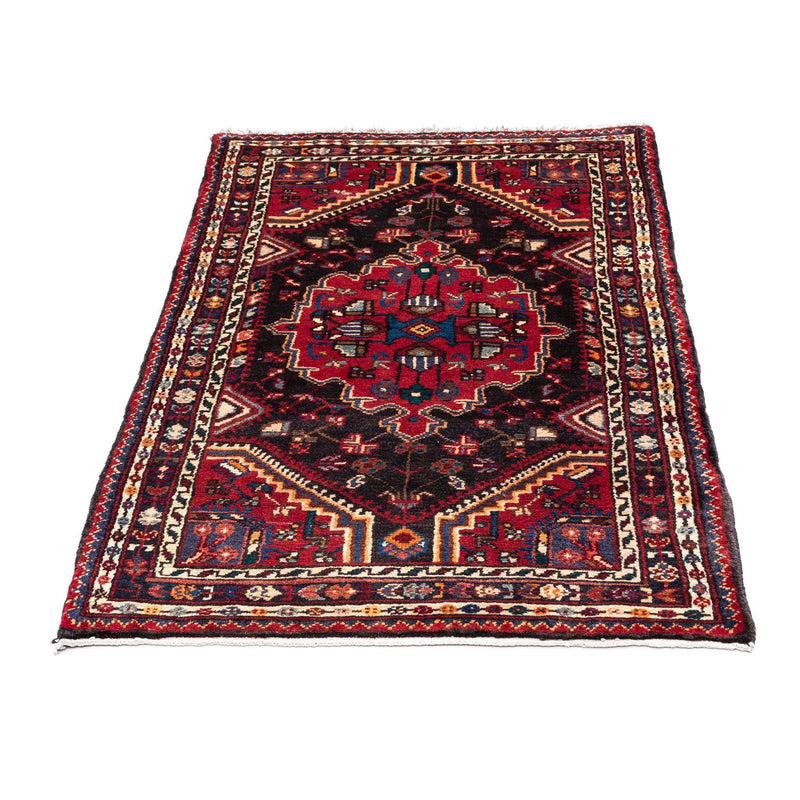 Alfombra persa - Nómada - 121 x 77 cm - rojo