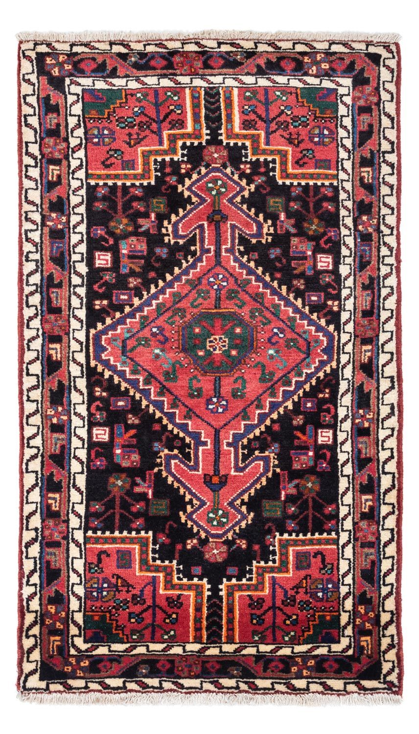 Alfombra persa - Nómada - 145 x 80 cm - azul oscuro