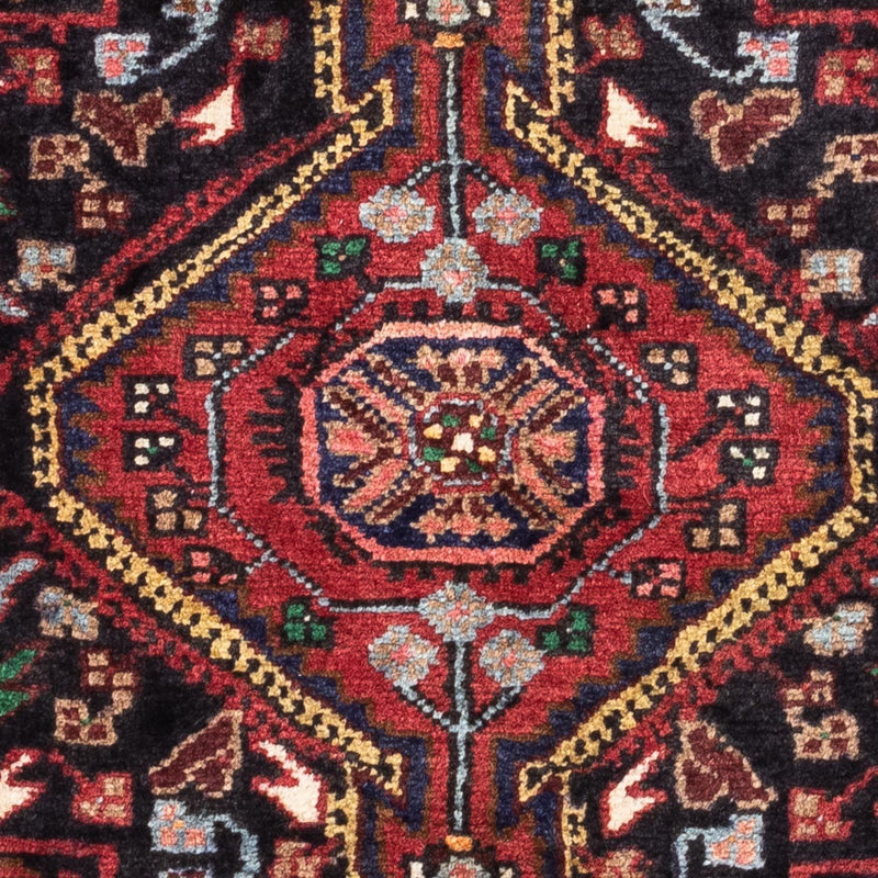 Alfombra persa - Nómada - 127 x 81 cm - azul oscuro