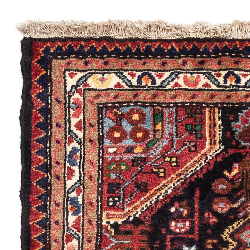 Alfombra persa - Nómada - 127 x 81 cm - azul oscuro