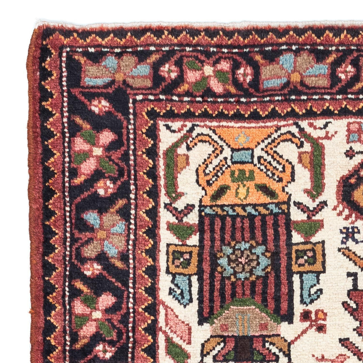 Alfombra persa - Nómada - 142 x 91 cm - beige