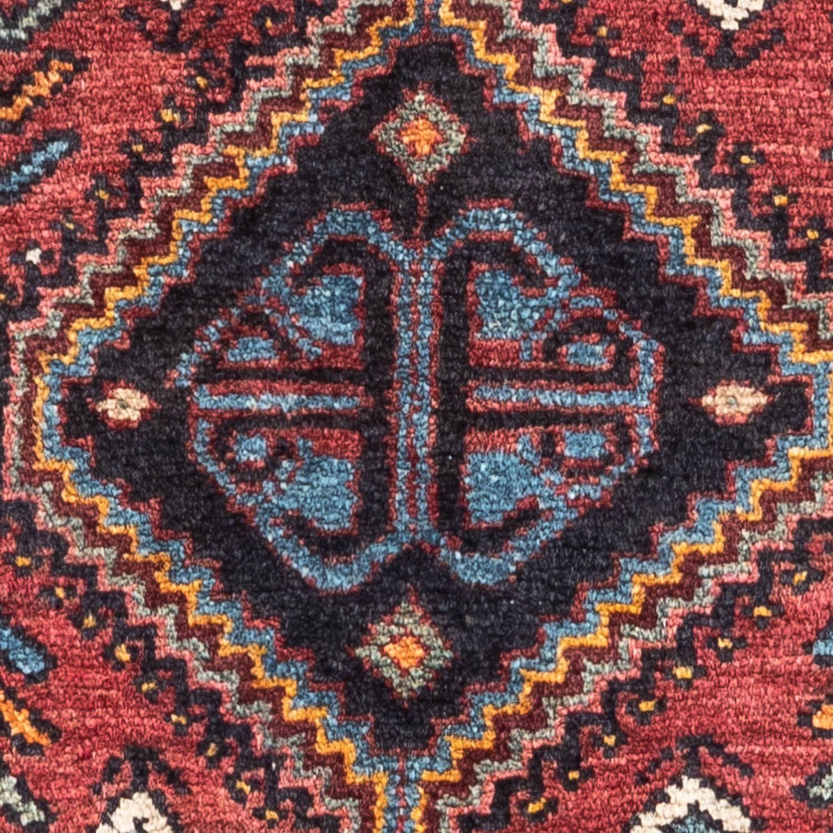 Alfombra persa - Nómada - 137 x 85 cm - rojo claro