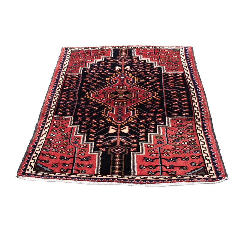 Alfombra persa - Nómada - 128 x 94 cm - rojo claro
