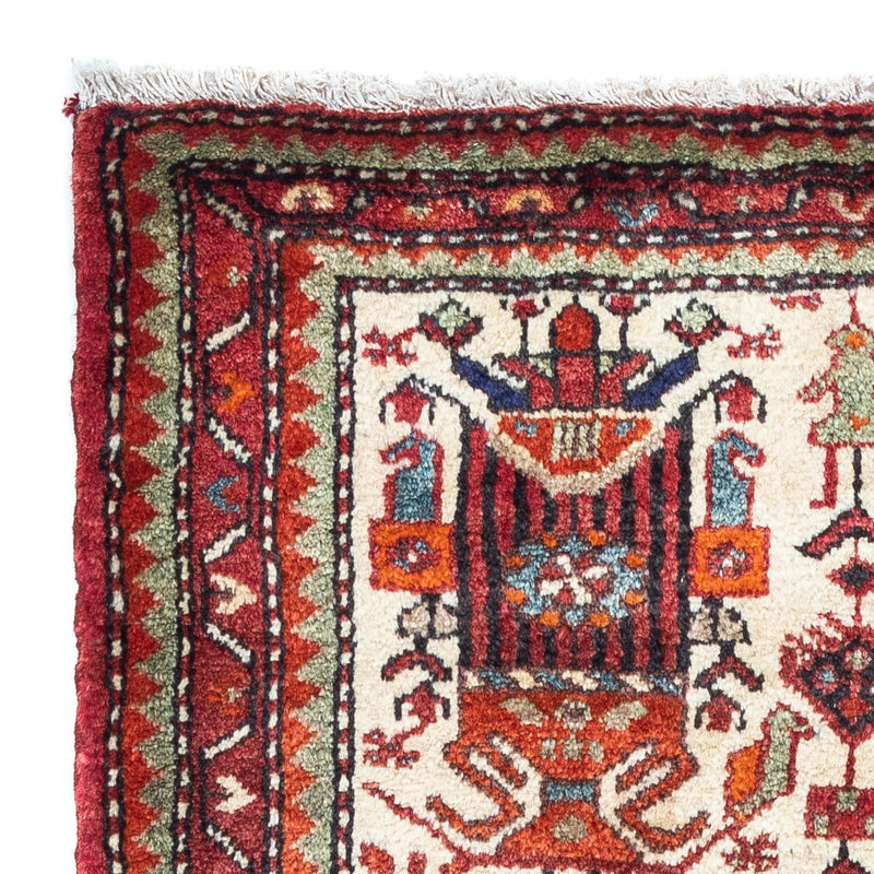 Alfombra persa - Nómada - 133 x 85 cm - beige
