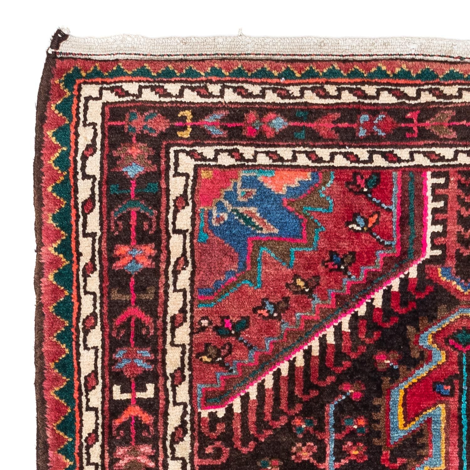Alfombra persa - Nómada - 138 x 84 cm - rojo