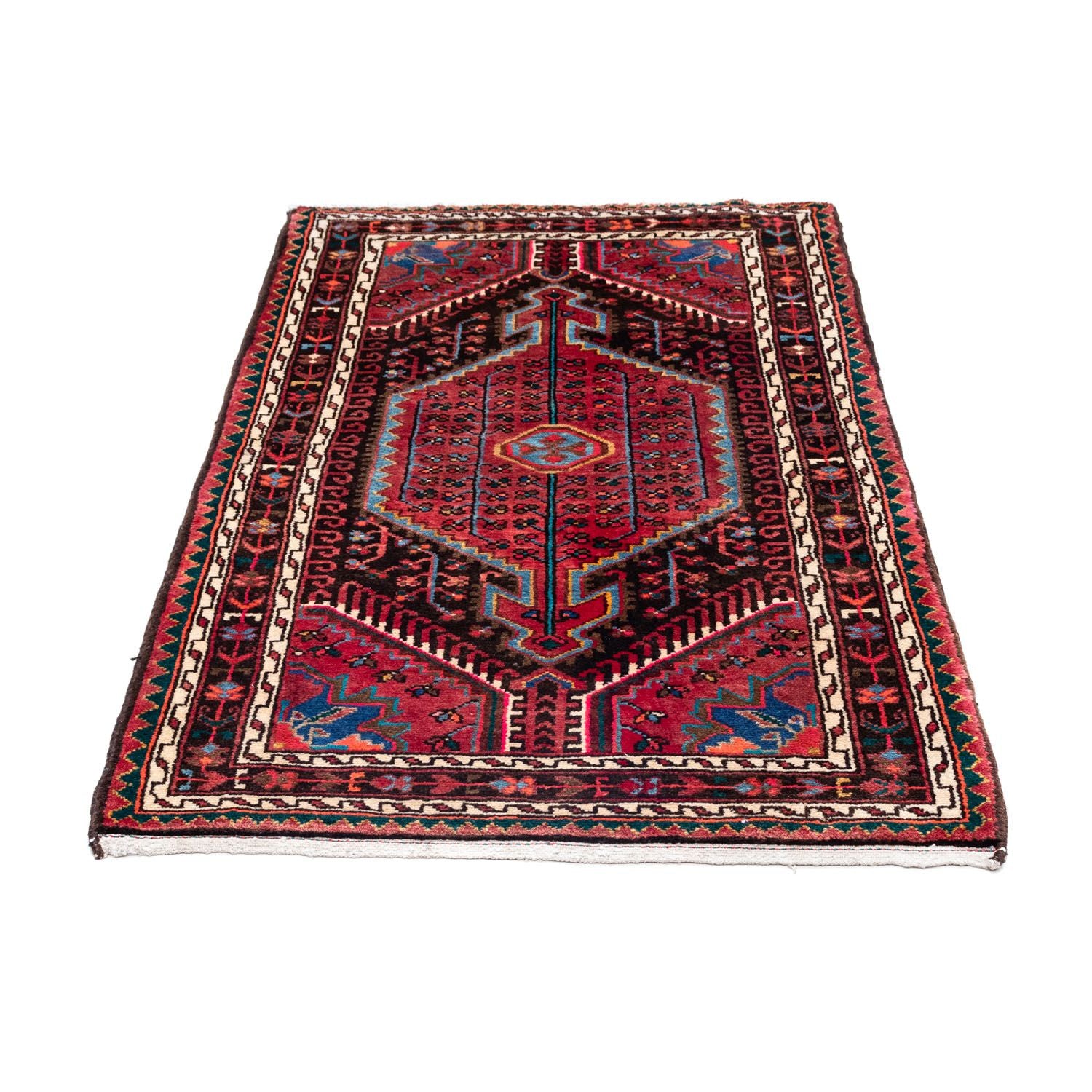 Alfombra persa - Nómada - 138 x 84 cm - rojo