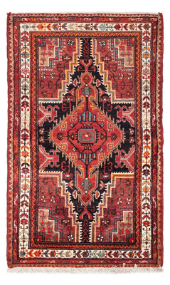 Alfombra persa - Nómada - 145 x 89 cm - rojo claro