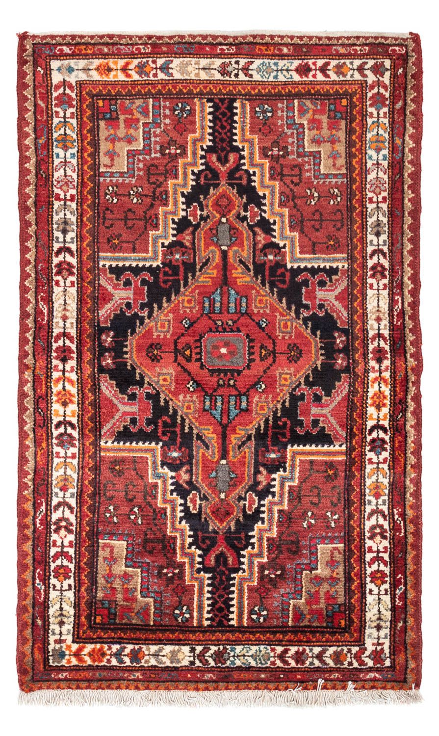 Alfombra persa - Nómada - 145 x 89 cm - rojo claro