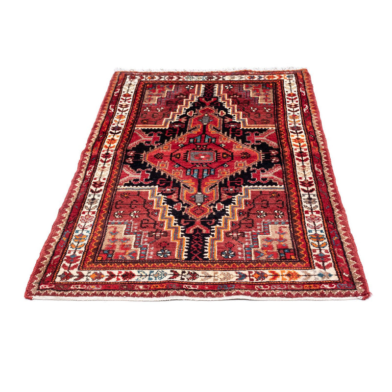 Alfombra persa - Nómada - 145 x 89 cm - rojo claro