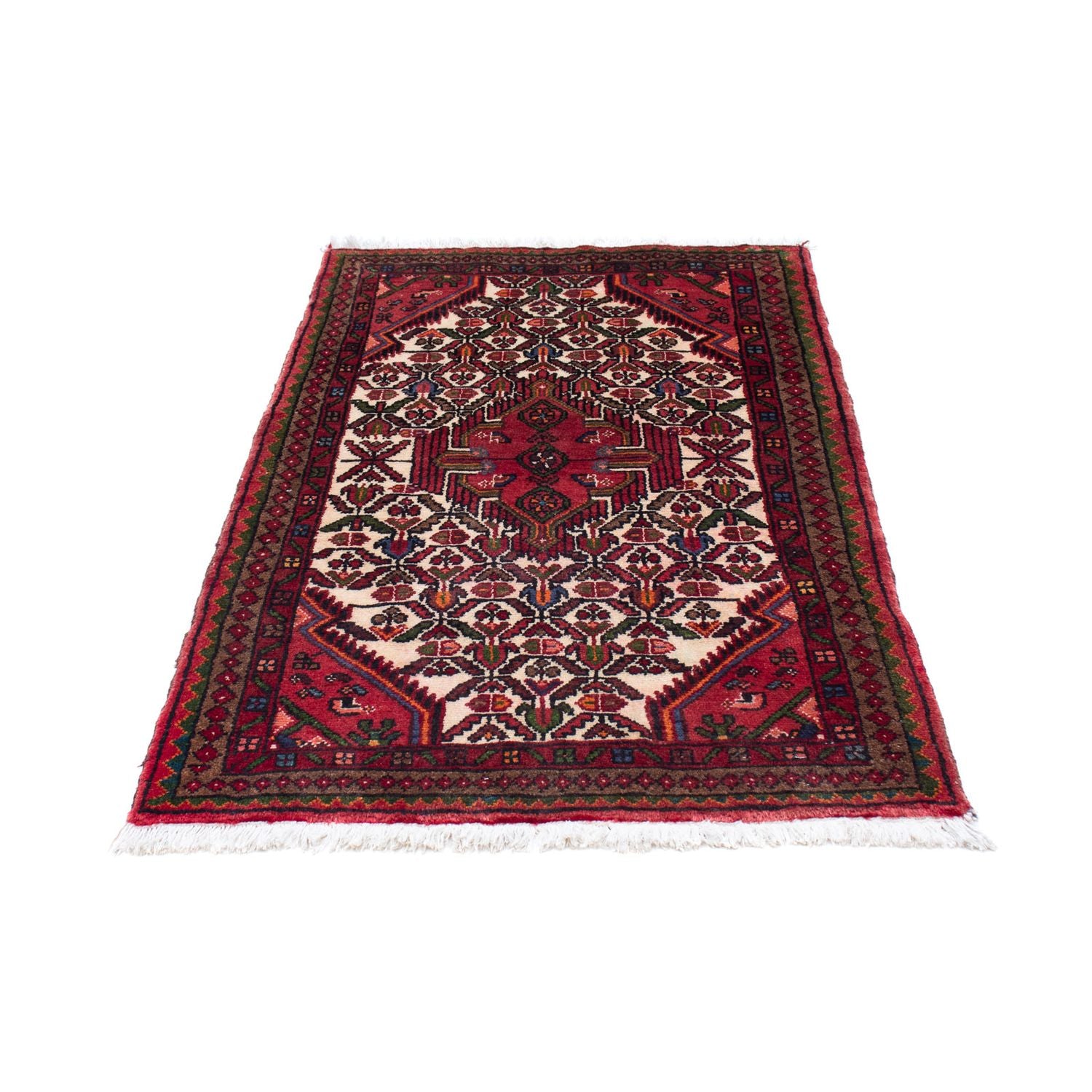 Alfombra persa - Nómada - 127 x 85 cm - beige