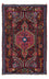 Alfombra persa - Nómada - 122 x 83 cm - azul oscuro