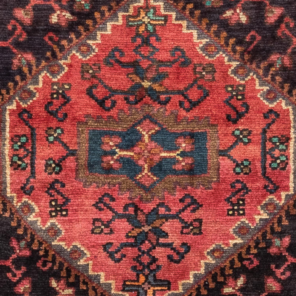 Alfombra persa - Nómada - 135 x 80 cm - rojo