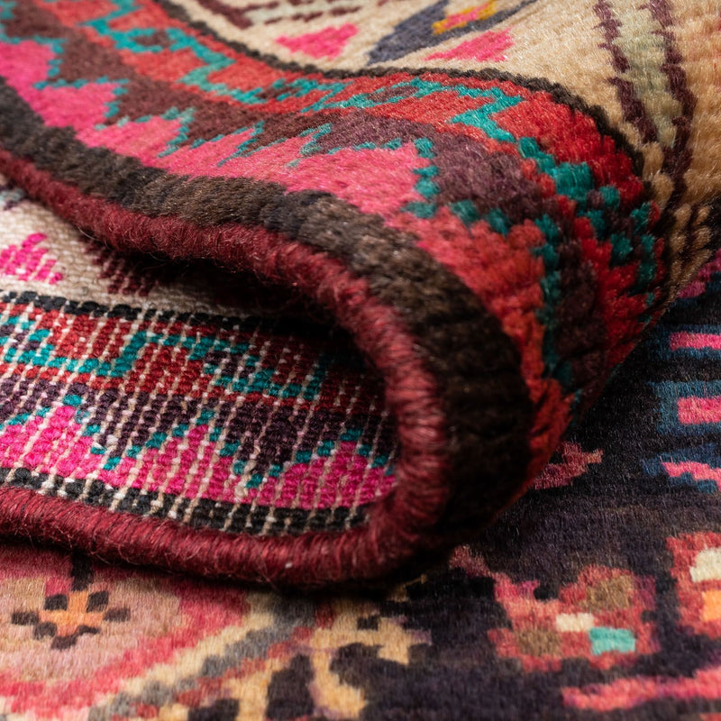Alfombra persa - Nómada - 135 x 80 cm - rojo