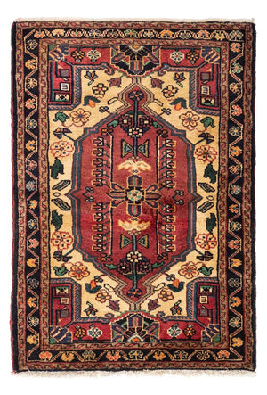 Alfombra persa - Nómada - 123 x 83 cm - rojo