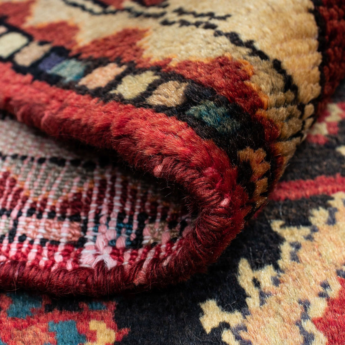 Alfombra persa - Nómada - 145 x 86 cm - rojo