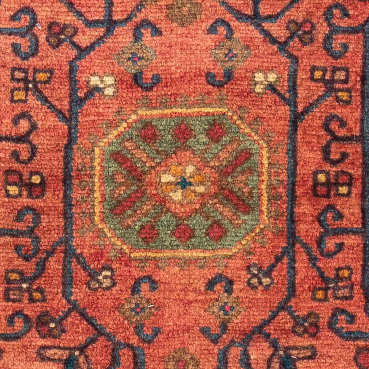 Alfombra persa - Nómada - 130 x 80 cm - rojo claro