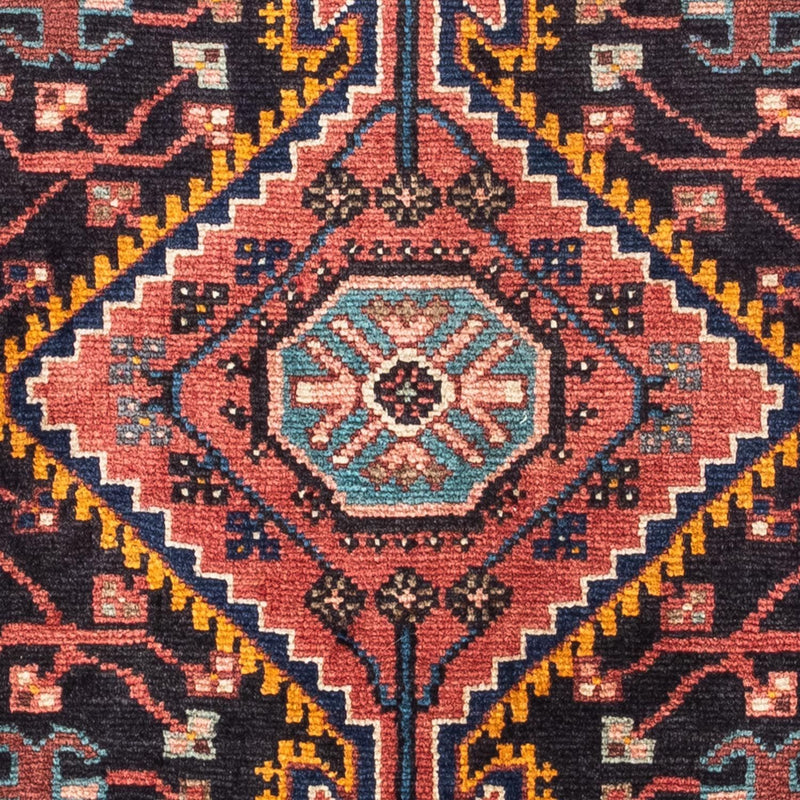 Alfombra persa - Nómada - 128 x 80 cm - rojo claro