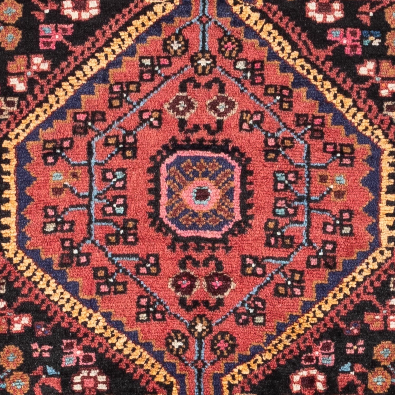 Alfombra persa - Nómada - 118 x 75 cm - rojo