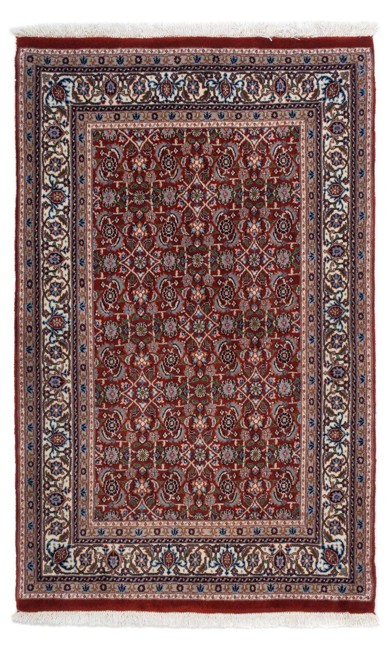 Alfombra persa - Clásica - 140 x 95 cm - rojo oscuro