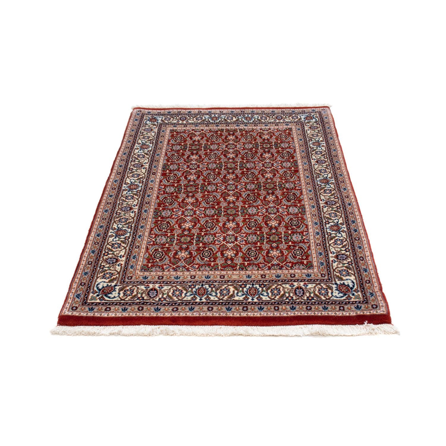 Alfombra persa - Clásica - 140 x 95 cm - rojo oscuro